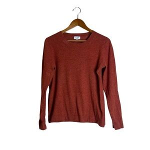 J. Crew wool blend crew neck teddie sweater. Size medium